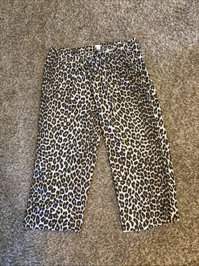 Leopard Print Maternity Pants